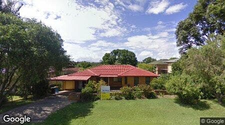 Google street view for 2 Albert Street, Alstonville 2477, NSW