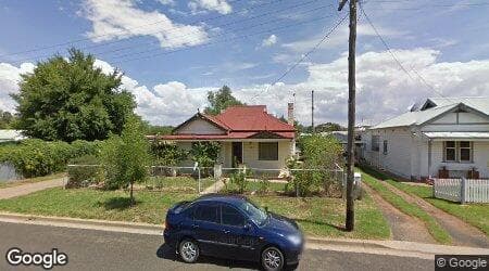 Google street view for 1 Adams Street, Cootamundra 2590, NSW