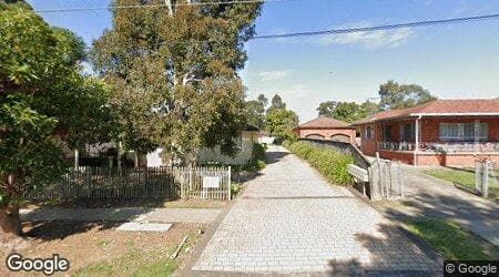 Google street view for 102 Adelaide Street, Oxley Park 2760, NSW