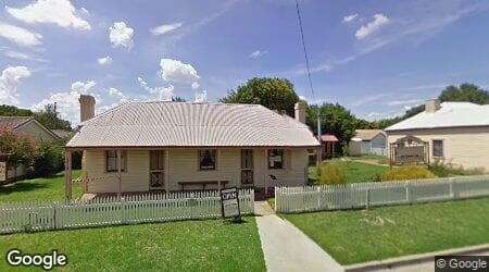 Google street view for 12 Adams Street, Cootamundra 2590, NSW