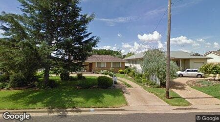 Google street view for 3/59 Adams Street, Cootamundra 2590, NSW