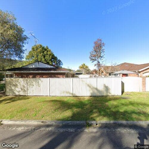 Google street view for 1 Alex Close, Ourimbah 2258, NSW