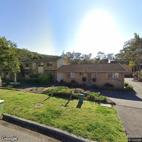 Google street view for 1/16-20 Alex Close, Ourimbah 2258, NSW