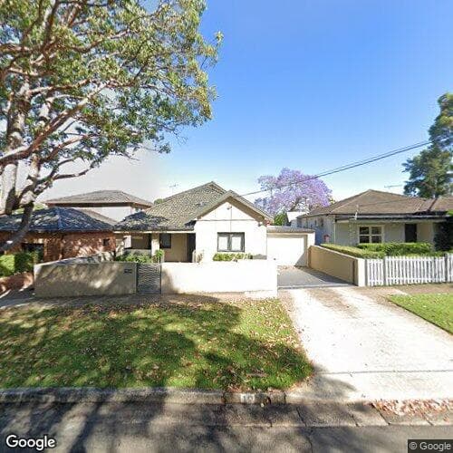 Google street view for 10 Abbey Street, Hunters Hill 2110, NSW