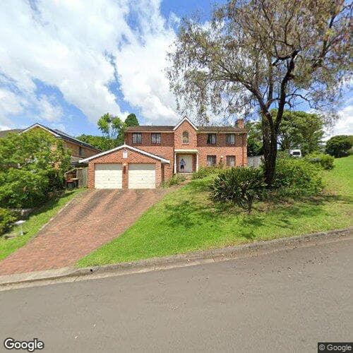 Google street view for 13 Alana Drive, West Pennant Hills 2125, NSW