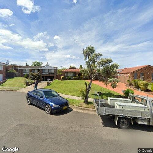 Google street view for 13 Albany Close, Wakeley 2176, NSW