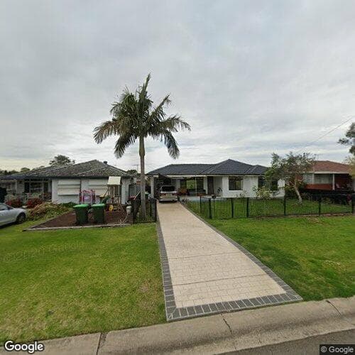 Google street view for 14 Alice Street, Macquarie Fields 2564, NSW