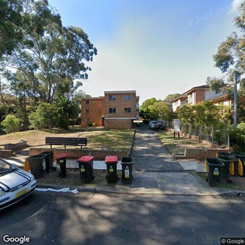 Google street view for 14/34 Addlestone Road, Merrylands 2160, NSW