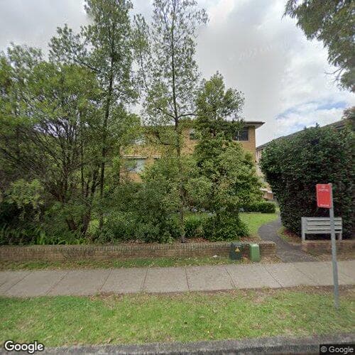 Google street view for 20/10 Albert Street, Hornsby 2077, NSW