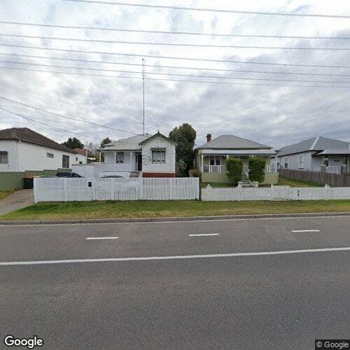 Google street view for 22 Aberglasslyn Road, Rutherford 2320, NSW