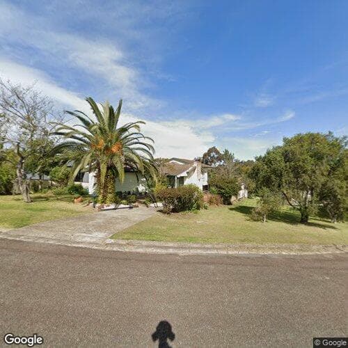 Google street view for 22 Alfred Street, Glendale 2285, NSW