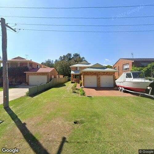 Google street view for 25 Albert Street, Taylors Beach 2316, NSW