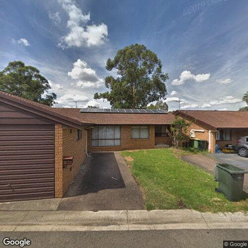 Google street view for 25/34-36 Ainsworth Crescent, Wetherill Park 2164, NSW