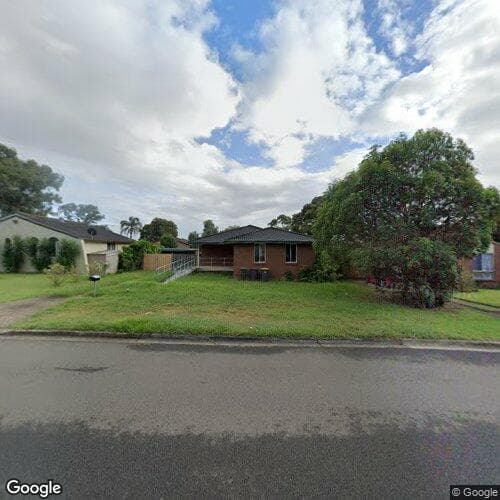 Google street view for 34 Akuna Avenue, Bradbury 2560, NSW