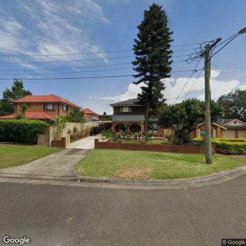 Google street view for 38 Albert Street, Revesby 2212, NSW