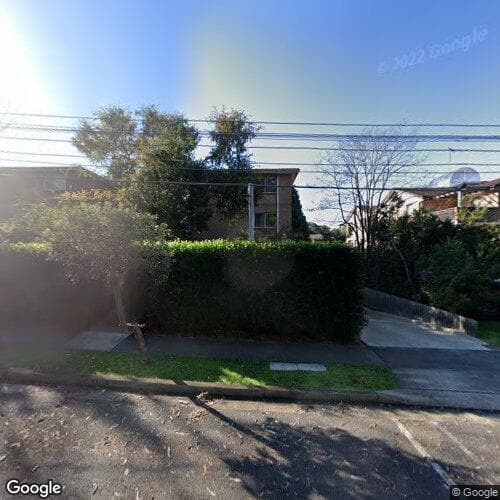 Google street view for 4/62 Albert Street, Hornsby 2077, NSW