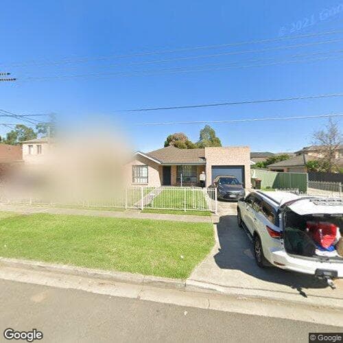Google street view for 43 Adeline Street, Bass Hill 2197, NSW