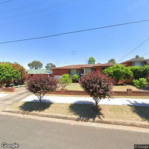 Google street view for 5 Ainslie Parade, Carlingford 2118, NSW