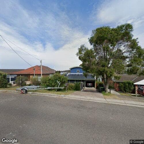 Google street view for 65 Alexander Parade, Arcadia Vale 2283, NSW