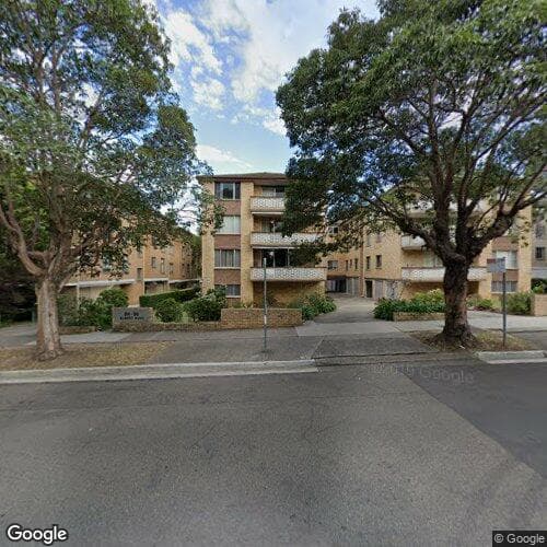 Google street view for 8/84-86 Albert Road, Strathfield 2135, NSW