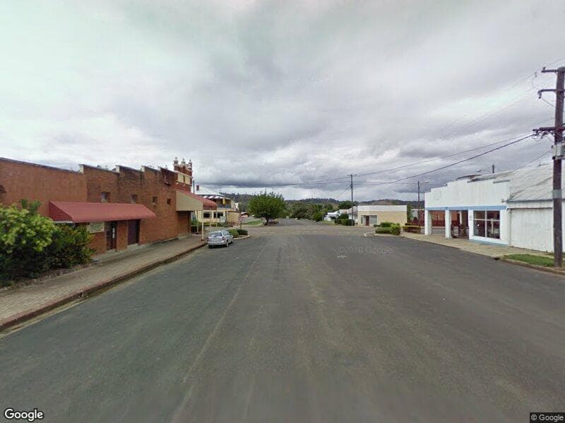 Google street view for Barraba , NSW