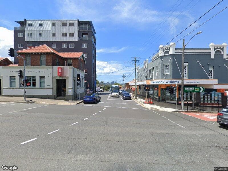 Google street view for Drummoyne , NSW