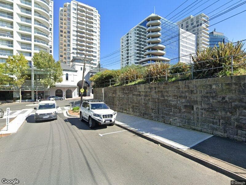 Google street view for Milsons Point , NSW