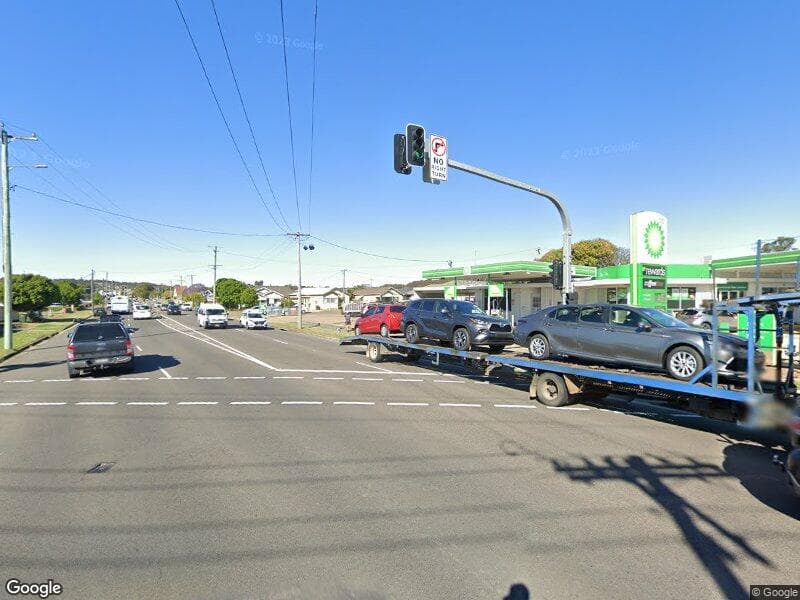 Google street view for New Lambton , NSW