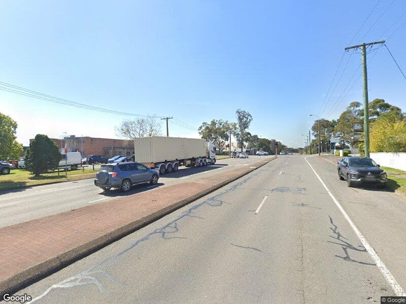 Google street view for Raymond Terrace , NSW