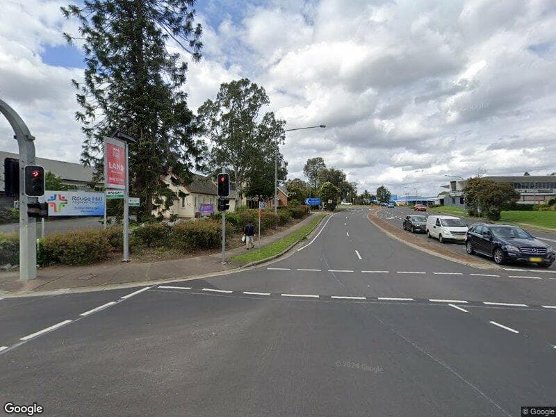 Google street view for Rouse Hill , NSW