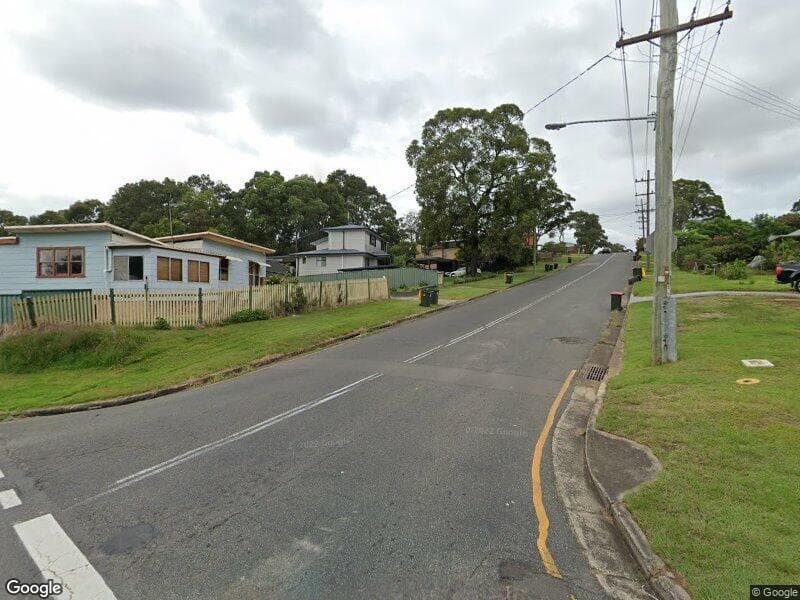 Google street view for Waratah West , NSW