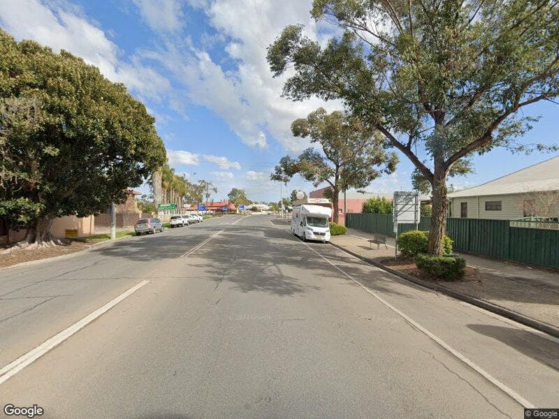 Google street view for Wentworth , NSW