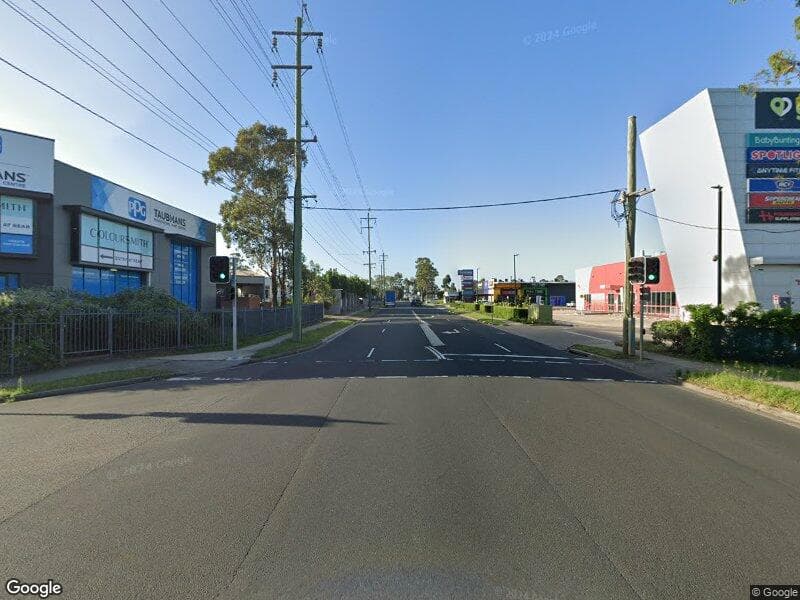 Google street view for Wetherill Park , NSW